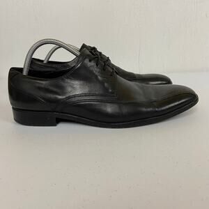 Gordon Rush Men's Black Leather Oxford Dress Shoes Size 10.5